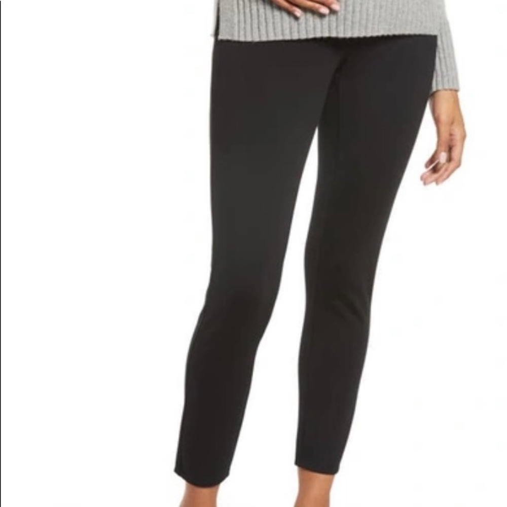 1822 ANKLE SKINNY PULL-ON PONTE MATERNITY PANTS
